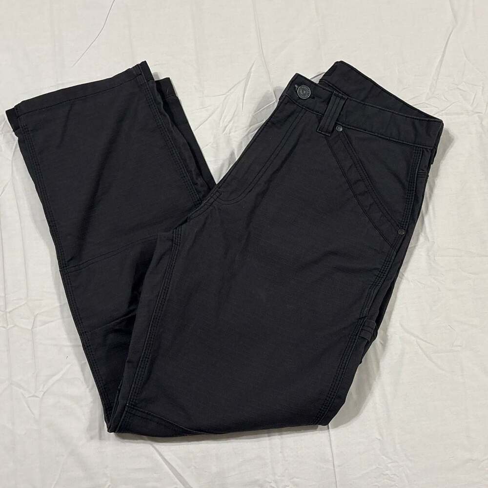 Ridgecut Toughwear Men's Black Ripstop Carpenter Work Pants